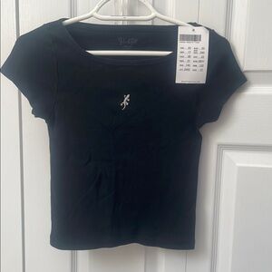 BNWT Brandy Melville black crop Top
